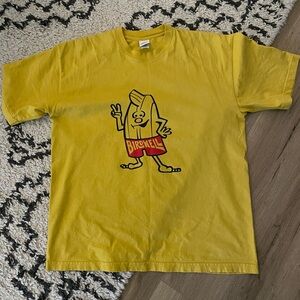 Birdwell beach britches made USA heavyweight cotton t shirt great condition L